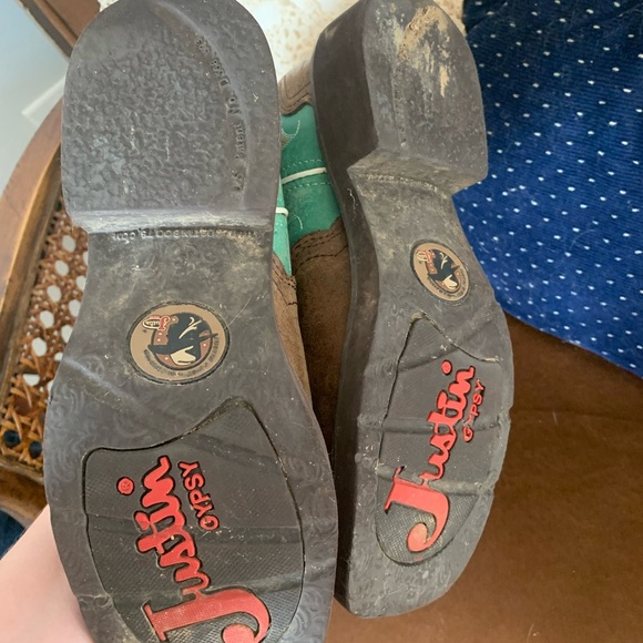 Justin Ladies Gypsy Raya Square Toe Boots - Picture 5 of 12